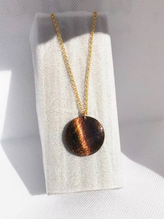 Collar chapado en oro - Golden honey para venta al por mayor de La Chaumière à Bijoux