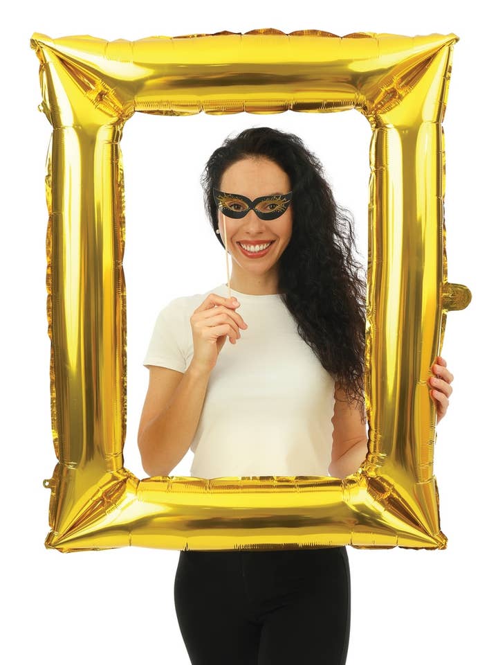 Globo de Aluminio - Marco de Fotos - Oro para venta al por mayor de P'tit Clown