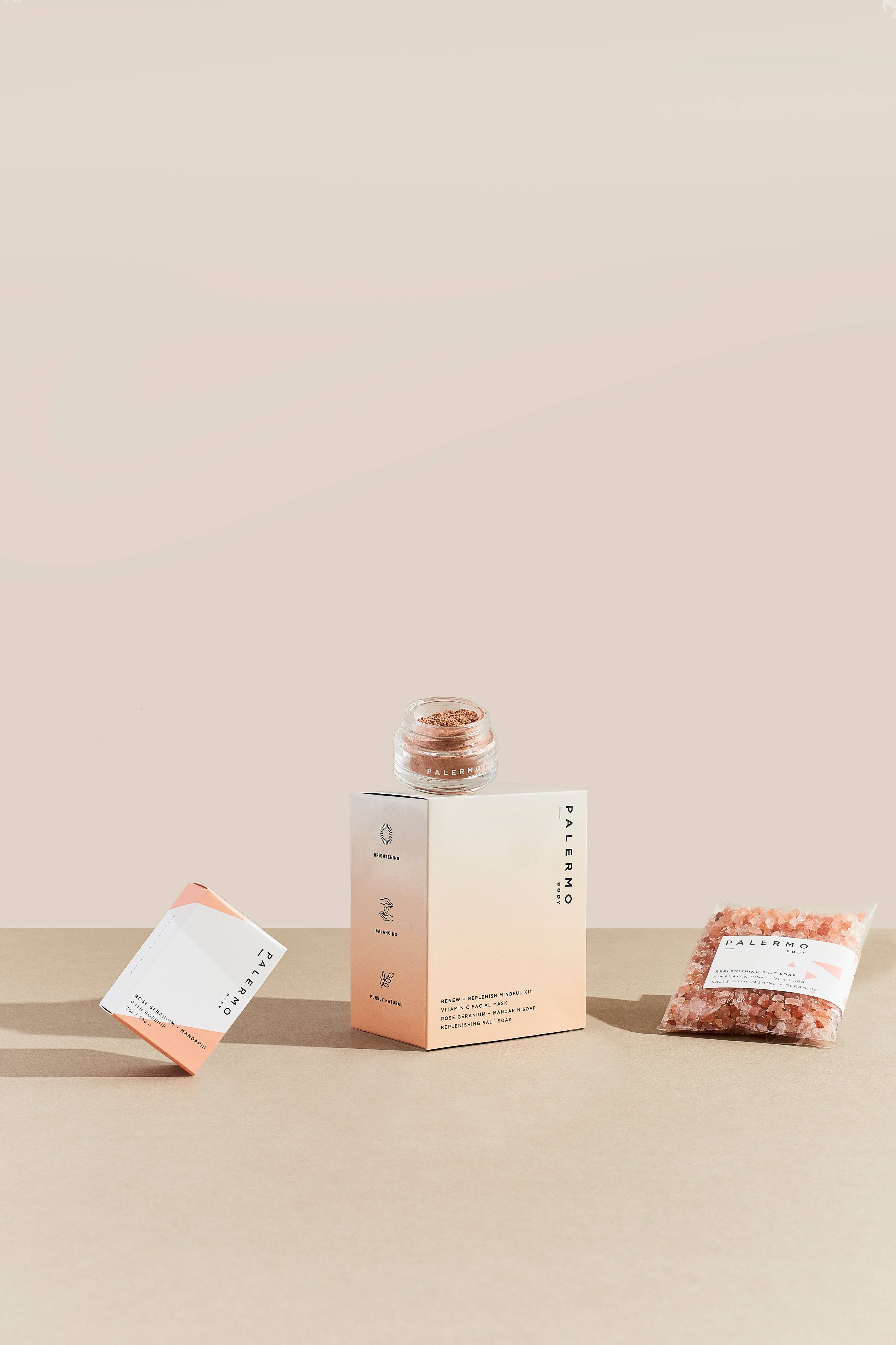 Palermo Body - Vente Set de bain et corps - Kit Renew + Replenish Mindful | Coffret cadeau2