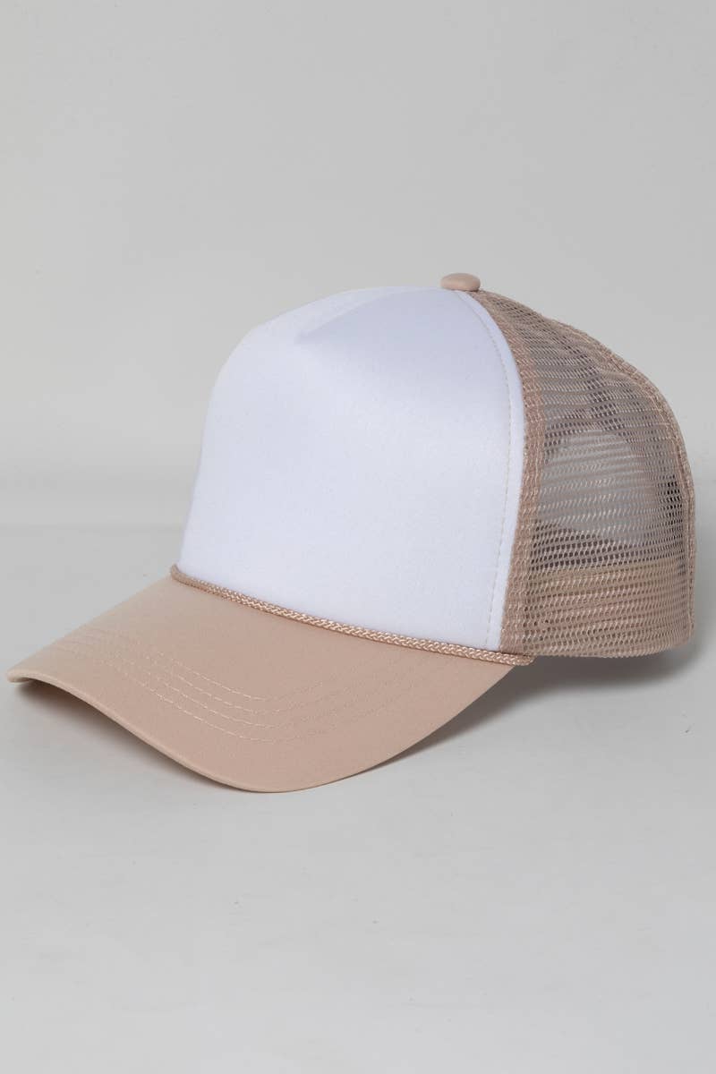 David And Young - Wholesale Trucker Hat - Women's - FWCAPM212 - Two Tonefoam Trucker Cap4