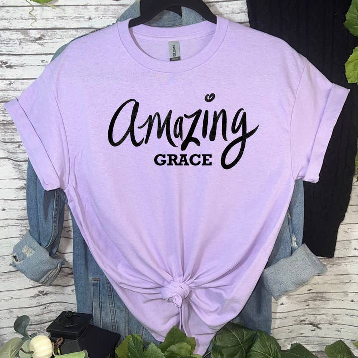 Amazing Grace T-shirt for wholesale by Duck Creations Wholesale