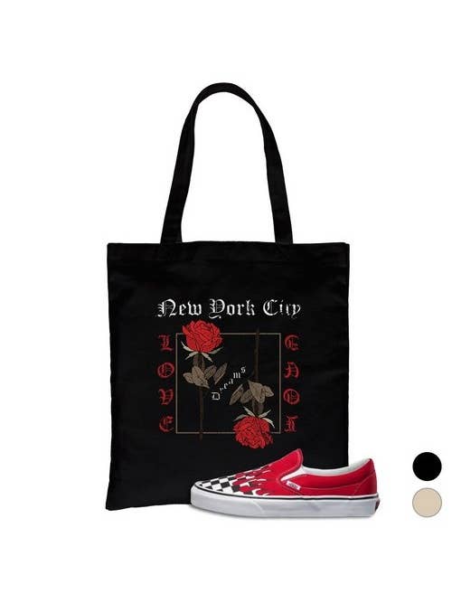 New York City Love Canvas Bag for wholesale by 365 In Love