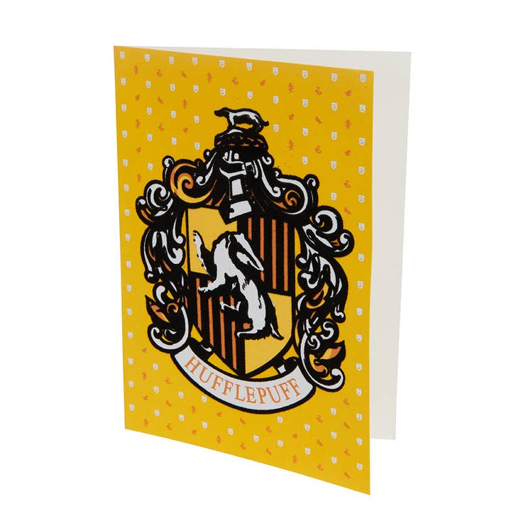 Insight Editions - Vente Carte de vœux classique - Carte ornée Harry Potter : Poufsouffle