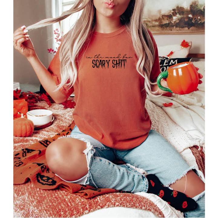 Scary T Shirt, Halloween T Shirts, Graphic Tee, Trendy for wholesale by Bash