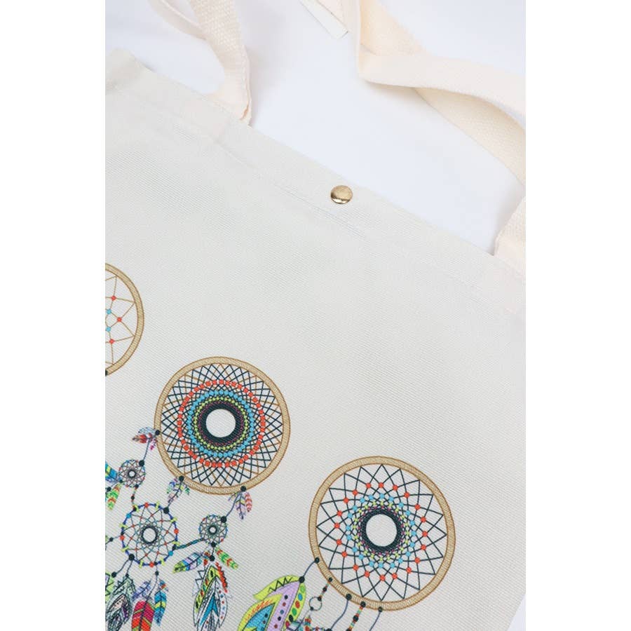 Love and Repeat - Wholesale Tote Bag - Women's - Dream Catcher Print Tote Bag2