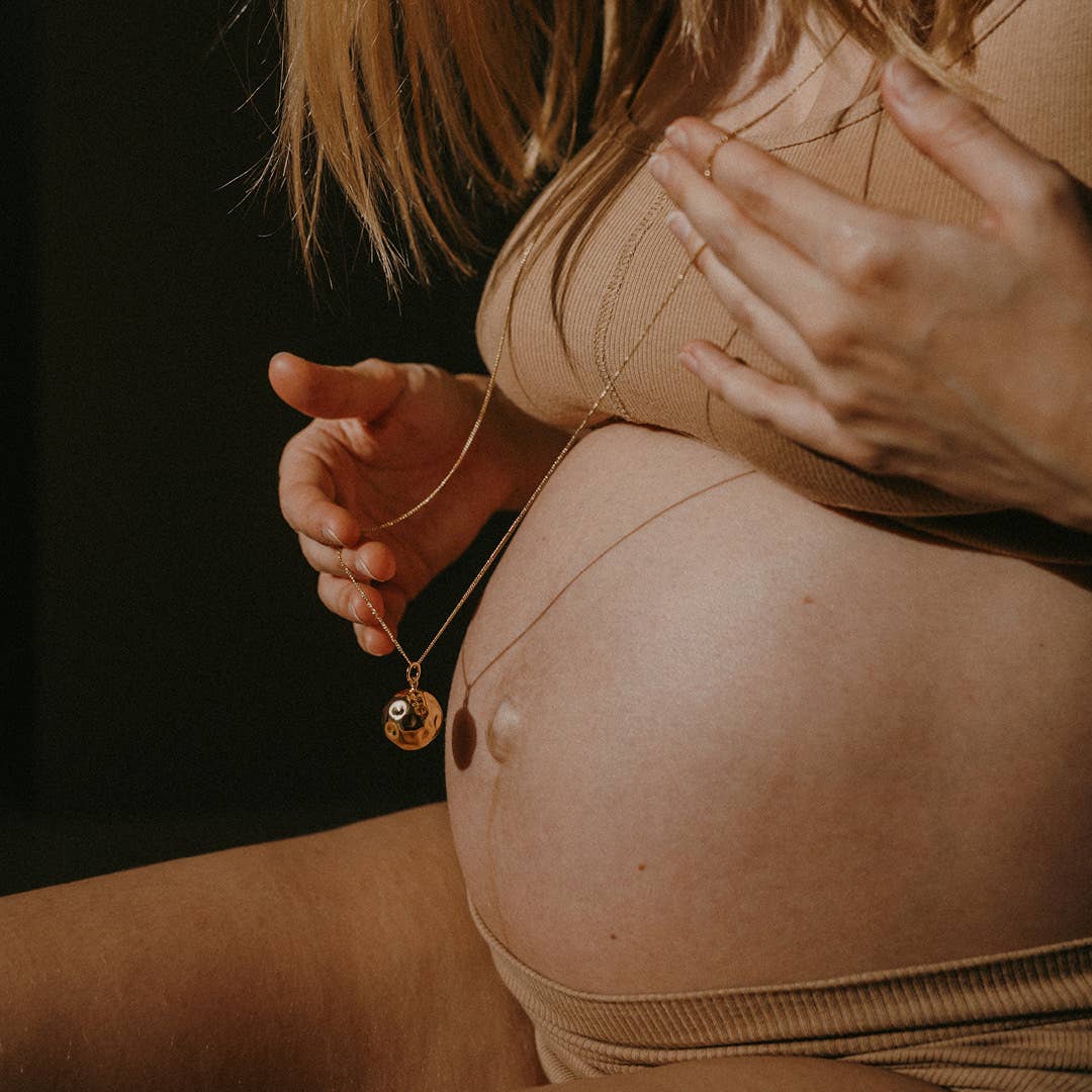 Ilado – wholesale Smycken - Mamma – MOON graviditetskula på kedja11