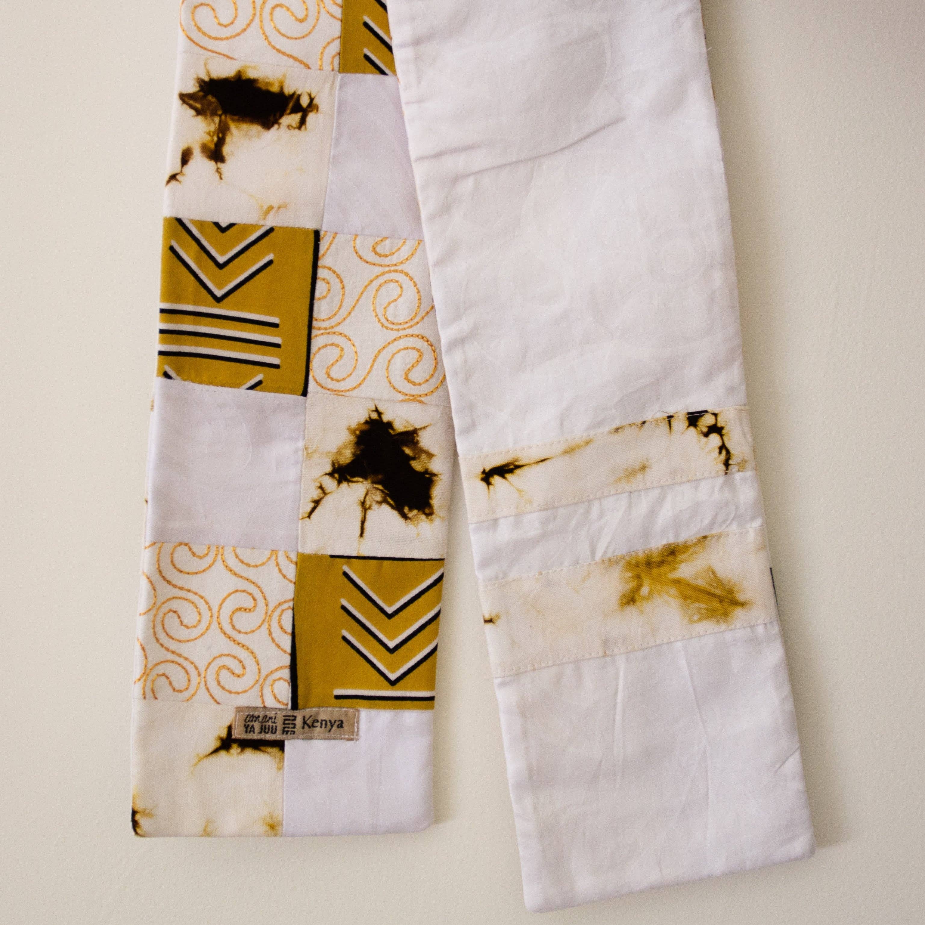 Amani ya Juu - Venta al por mayor Chal - Mujer - Estola Kitenge Patch Pastor10