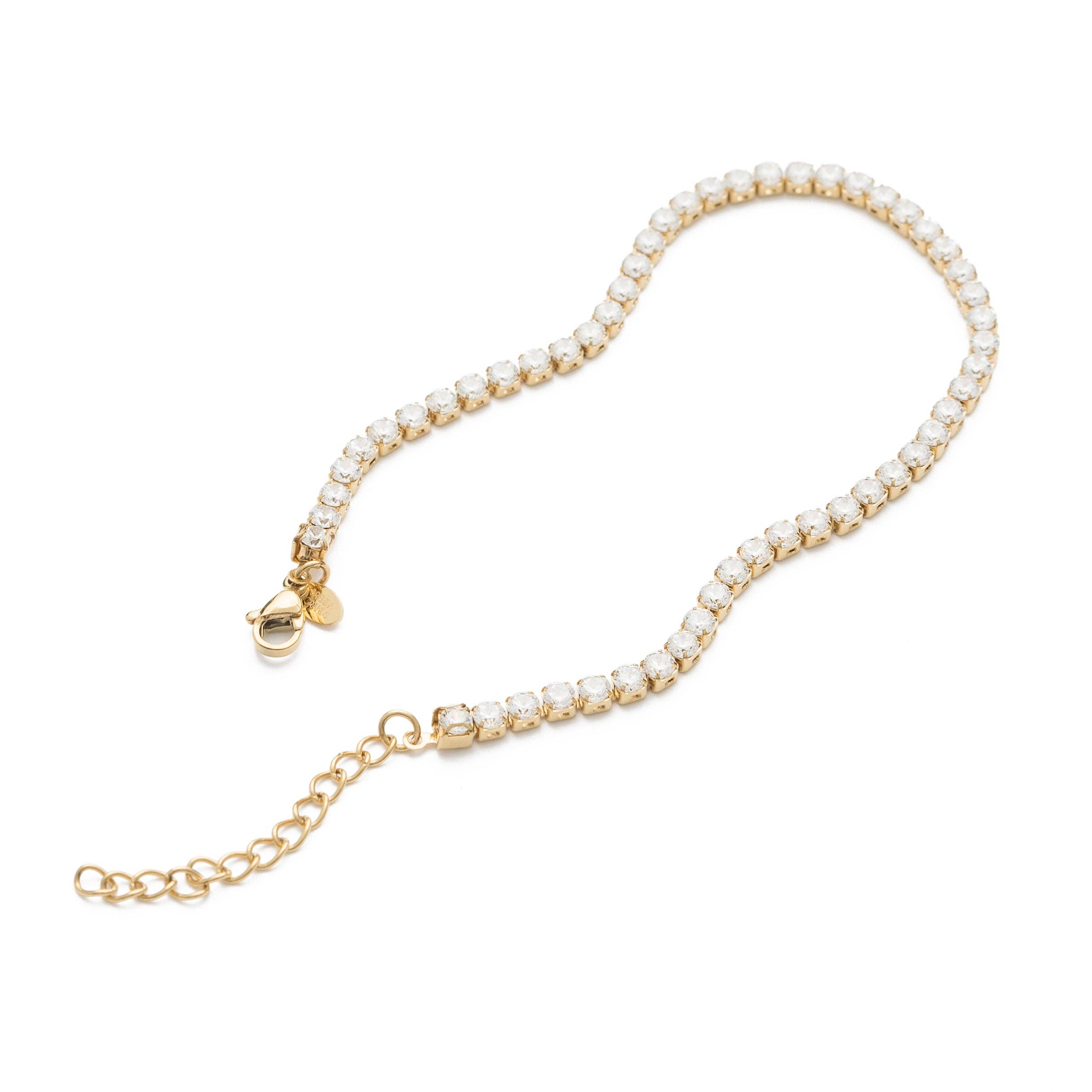 Brenda Grands Jewelry - Wholesale Anklet - Waterproof Tennis Anklet2