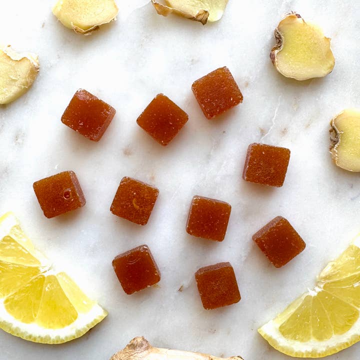 Virgo Moon - Wholesale Lozenges/Cough Drops - Honey Ginger & Lemon Lozenges (Bulk)
