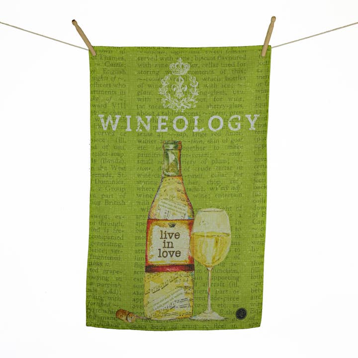 SIP - Vendita all'ingrosso Strofinacci - Asciugamano da cucina «Wine Series Green»7