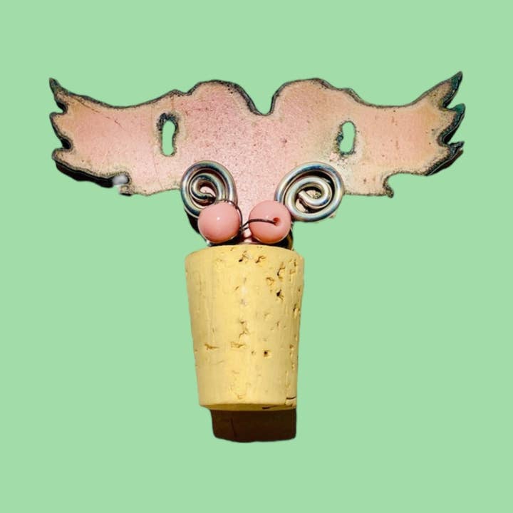 Hjärta Vinpropp vin kork barware cocktail Housewarming för wholesale av Whimsies