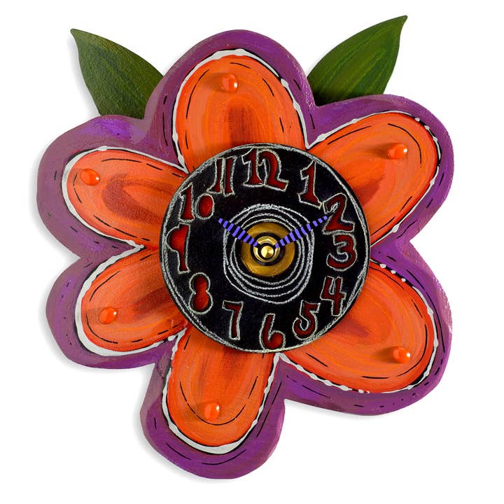 E. Drumm Designs - Wholesale Wall Clock - Daisy Clock