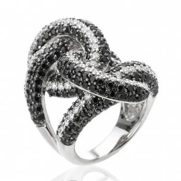 Anillo Gossip Knot para venta al por mayor de Noveottouno Jewels
