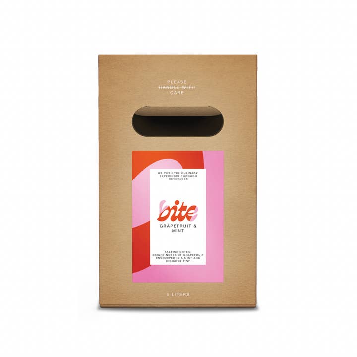BITE Organic Mixers – wholesale Cocktail mix/syrup – BITE Grapefruit & Mint Organic Mixer2