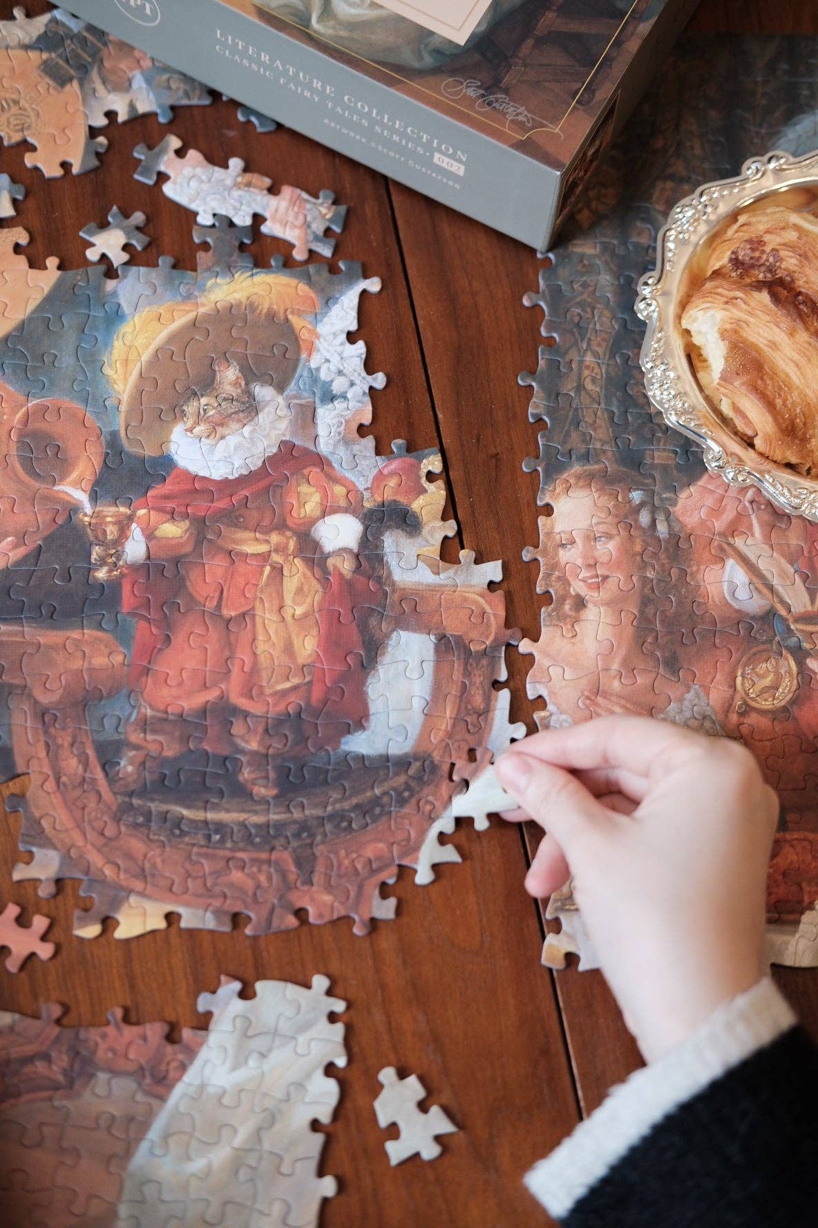 The Puzzle Theory - Wholesale Puzzle - Adult - Scott Gustafson Puss in Boots - 1000 Piece Puzzle4