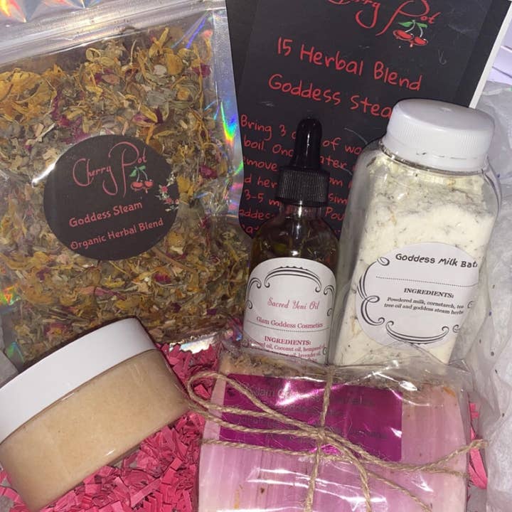 Glam Goddess Cosmetics - Wholesale Bath & Body Set - Goddess Box