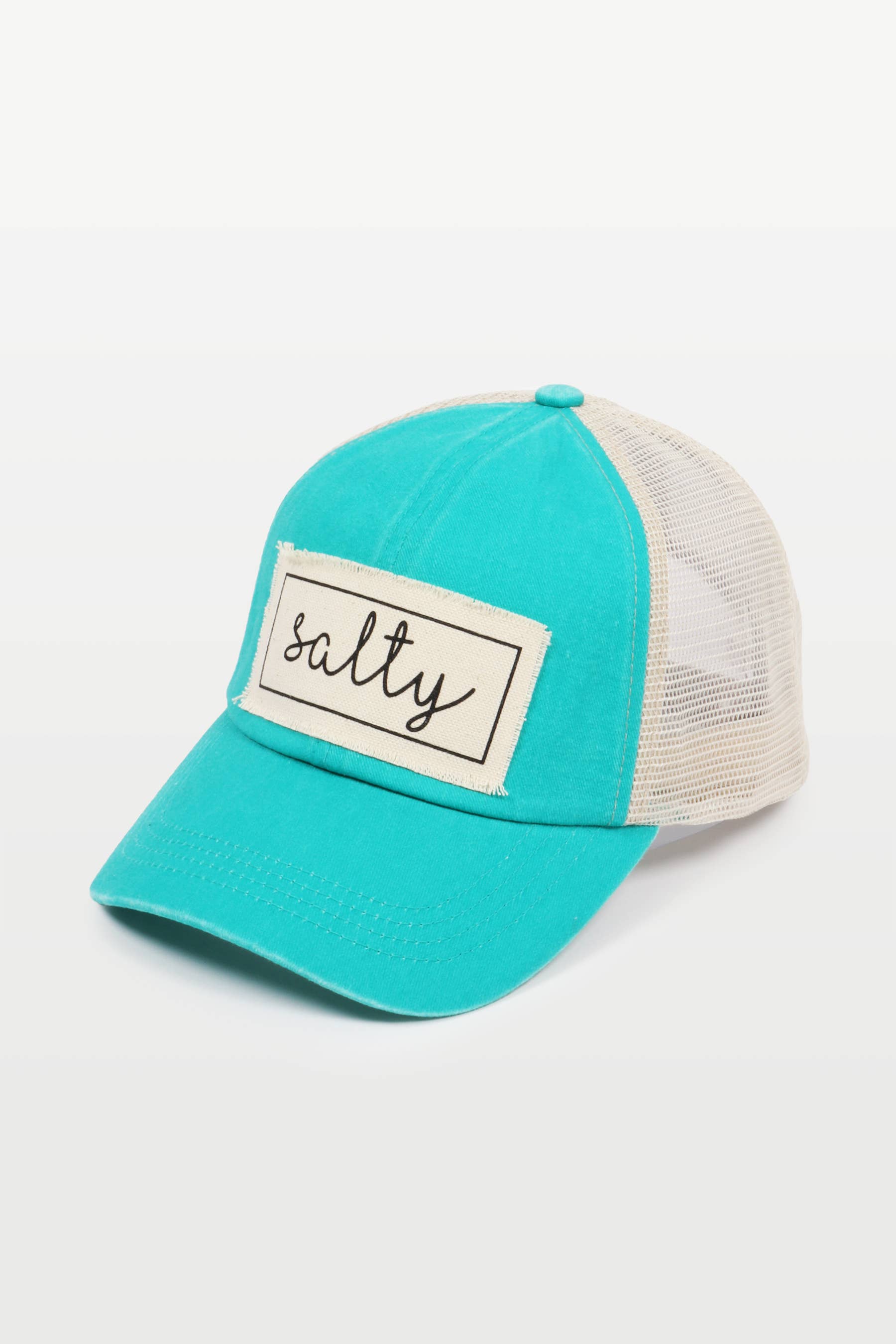 David And Young - Wholesale Baseball Cap - Women's - Salty Canvas Patch Mesh Back Baseball Cap18