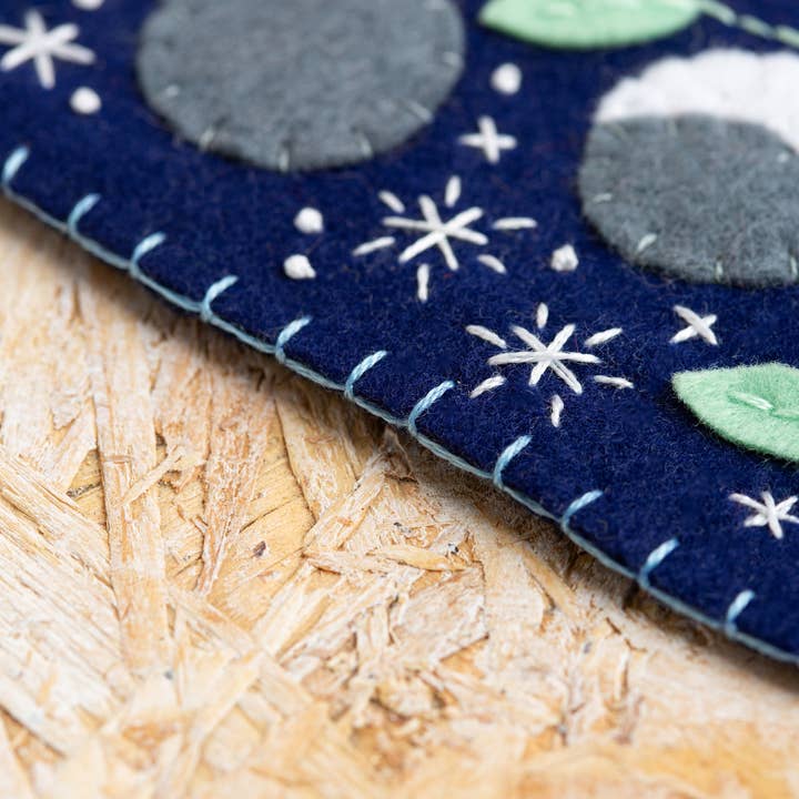 Hawthorn Handmade - Wholesale Craft Sewing Kit - Celestial Pennant Felt Craft Kit | Complete Craft Kit