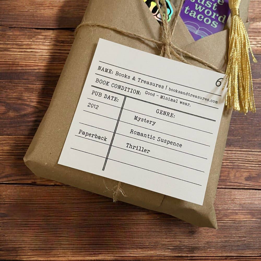 Books & Treasures - Wholesale Display Book - Blind Date with a Book All Romance Used Books with Bookmark1