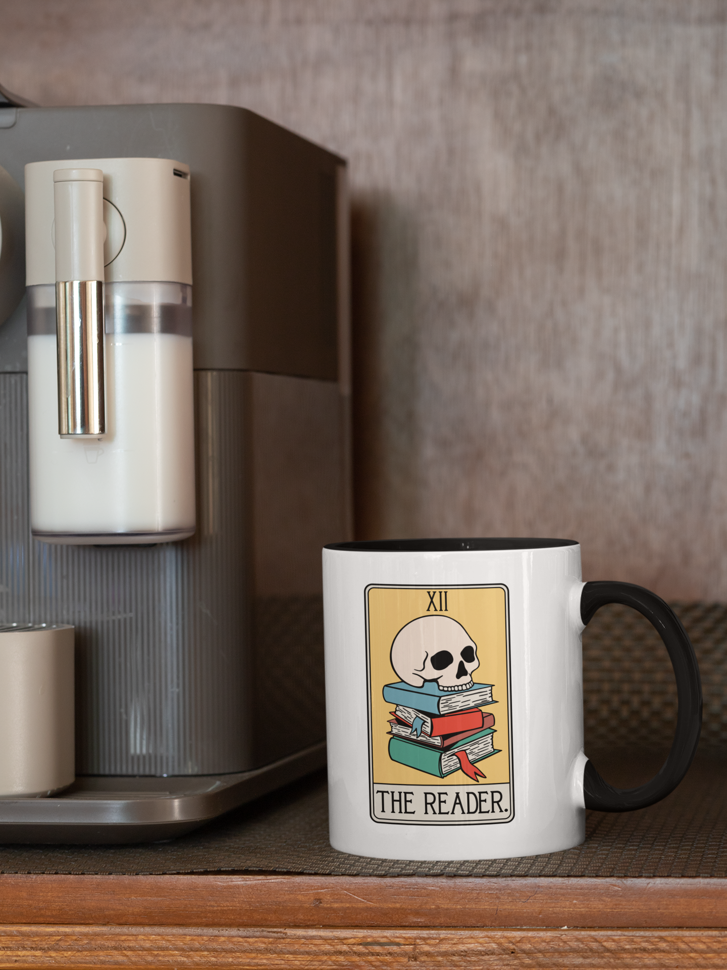 Indigo Maiden - Wholesale Coffee/Tea Cup - The Reader Tarot Card Coffee Mug 1