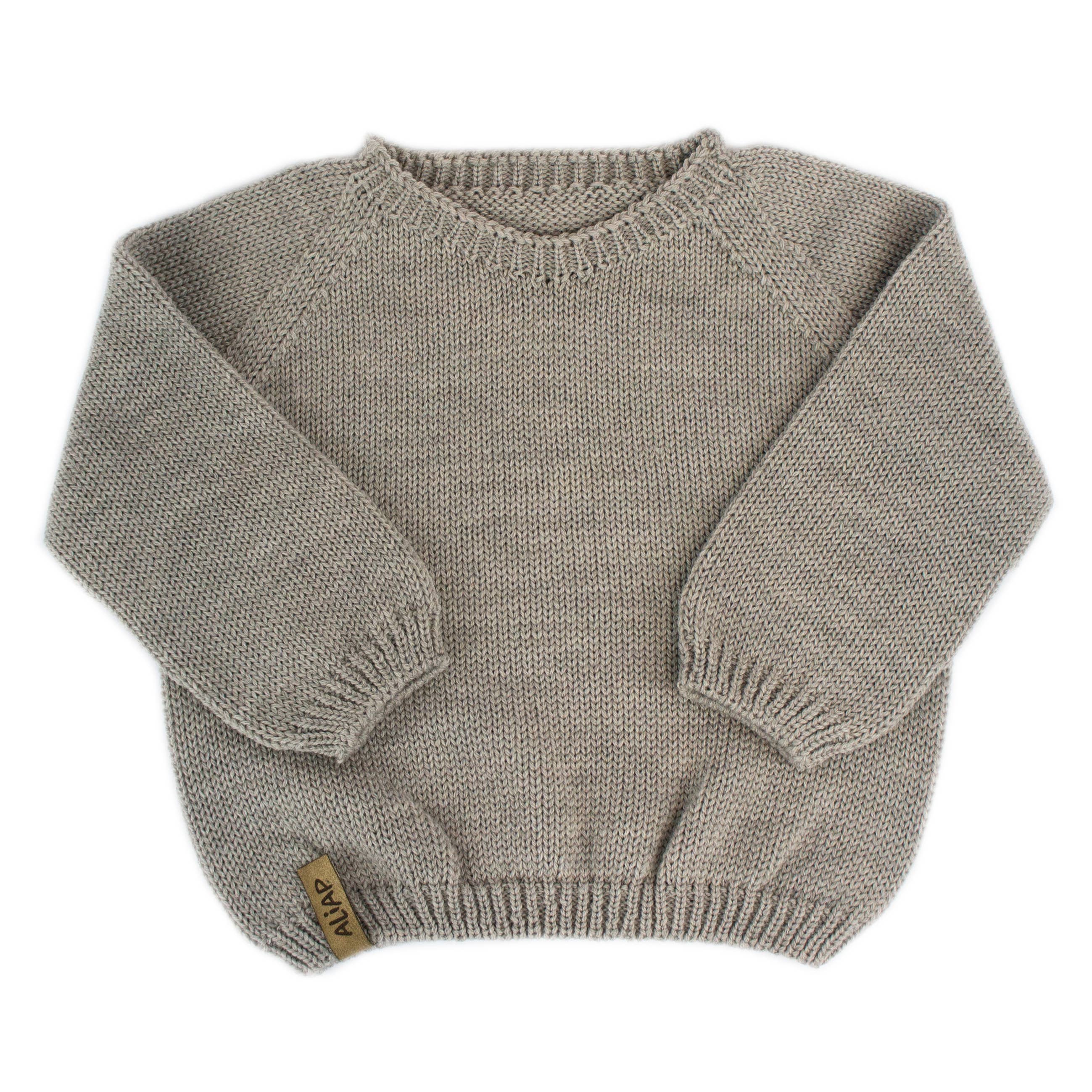 ALIAP – wholesale Tröja - Baby – Tröja i merinoull - klassisk enkelstickning 2010W1