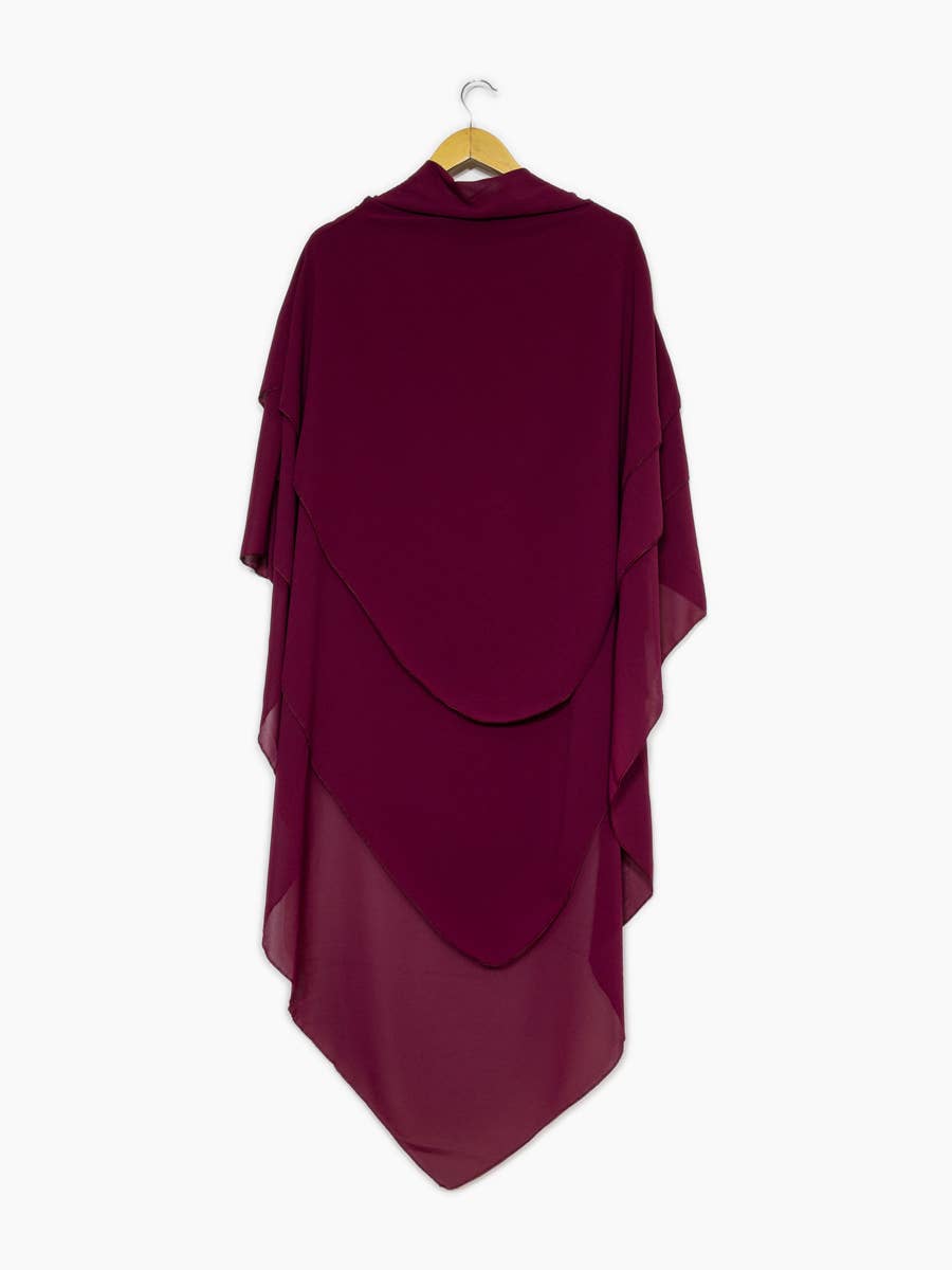 IDEAL OUTFIT - Wholesale Hijab - Women's - Khimar three shuttlecock for women ref:231731