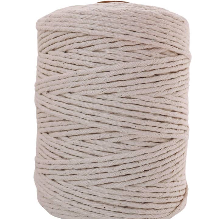 Zaumi Loop - Wholesale Yarn - Macrame Twisted Cotton Yarn | CRU1