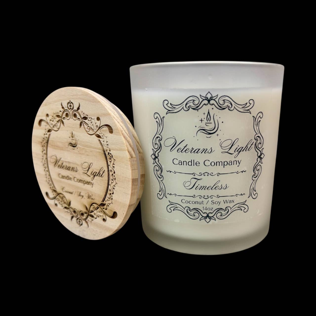 Veterans Light Candle Company - Wholesale Pot/gevulde kaars - Whiskey Barrel Geurkaars met Eik, Cederhout en Gerijpte Whiskey2