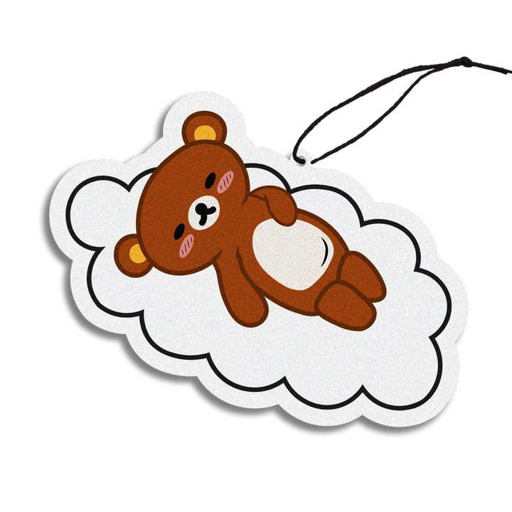 SLEEPING KUMA CAR AIR FRESHENER - HONEYDEW for wholesale by Usagi x Usagi, LLC