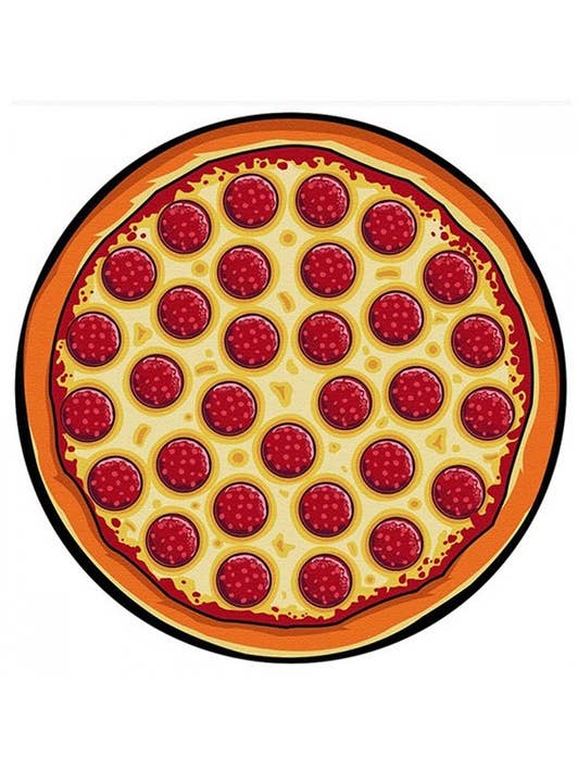 "Pizza" Beach Blanket for wholesale by Suzie Q USA