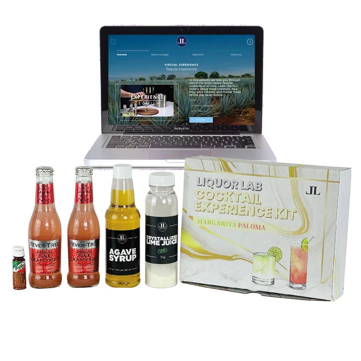 Kit d'expérience Margarita & Paloma (kit de cocktail à la tequila) pour la vente par Liquor Lab