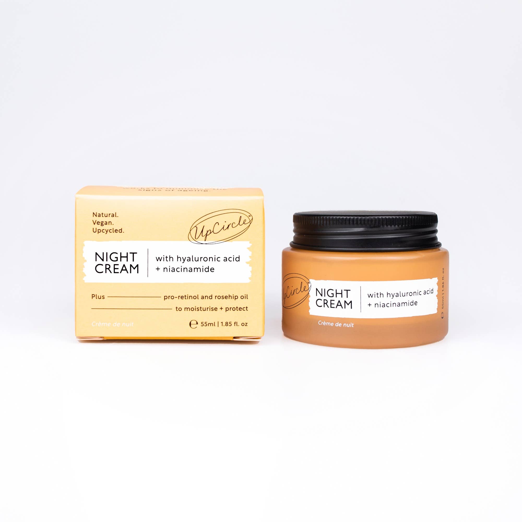 UpCircle USA - Vente Crèmes de nuit - Crème de Nuit Spa Anti-Âge Éco Acide Hyaluronique, Niacinamide Cadeau de Noël10