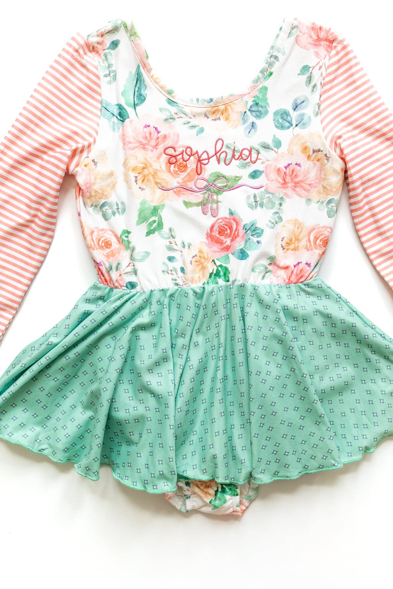 Cheeky Plum - Wholesale Leotard - Kids - Farrah Leotard - Peachy Keen8