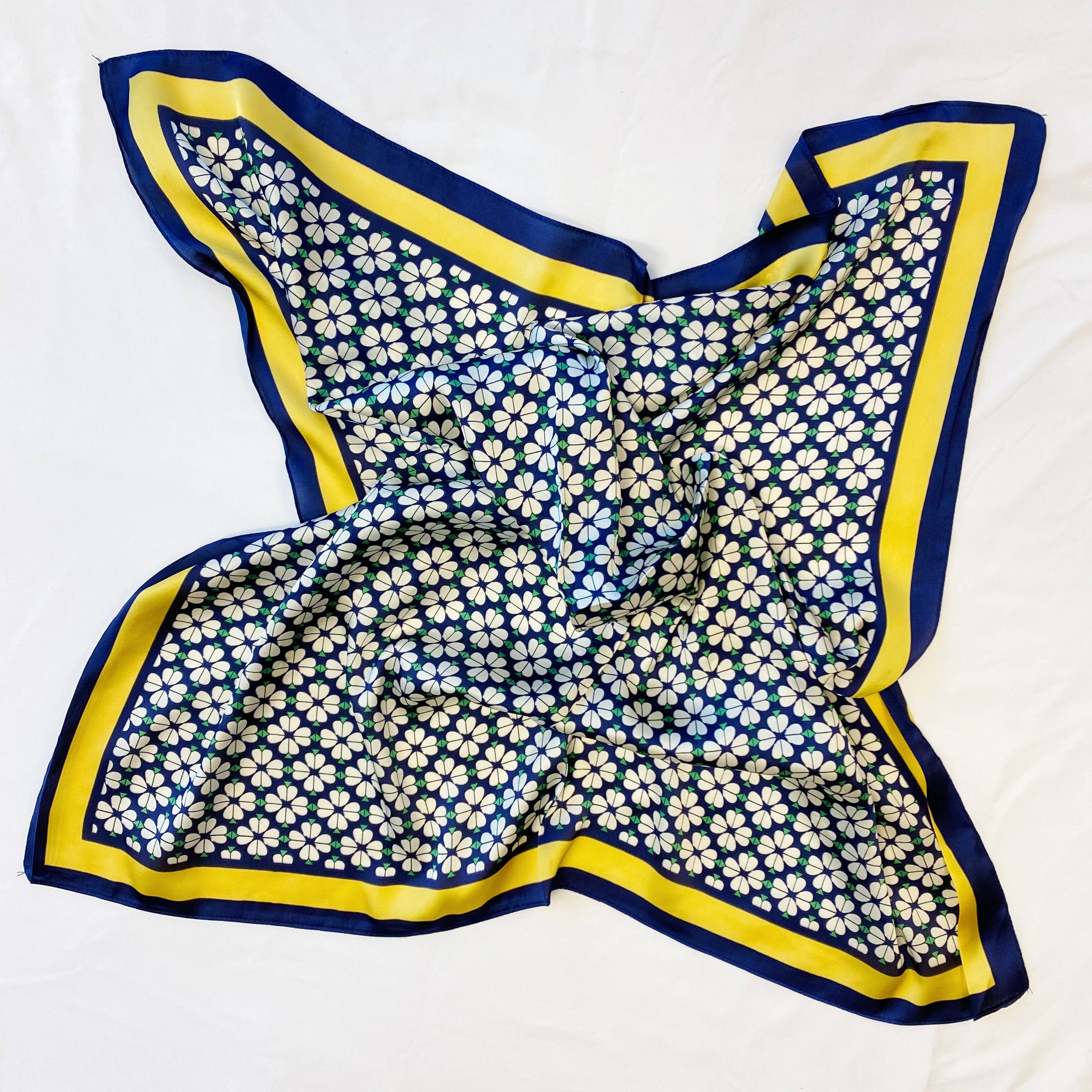 Ellison+Young - Wholesale Scarf - Women's - Four Petal Clover Scarf0