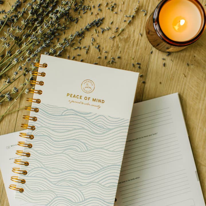 Promptly Journals - Wholesale Journal/Diary - Peace of Mind: A Journal to Calm Anxiety - Therapist Guided6