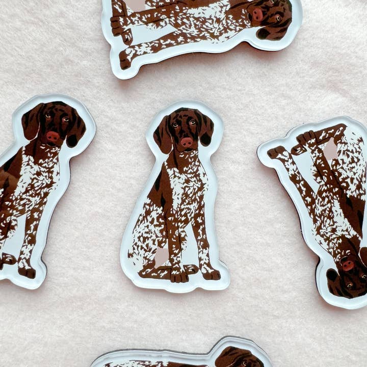 Our Cheery Corner - Wholesale Magnet - German Shorthaired Pointer (GSP) Magnet