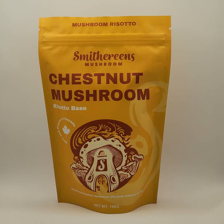 Champignons aux châtaignes - Base pour risotto pour la vente par Smithereens Mushroom