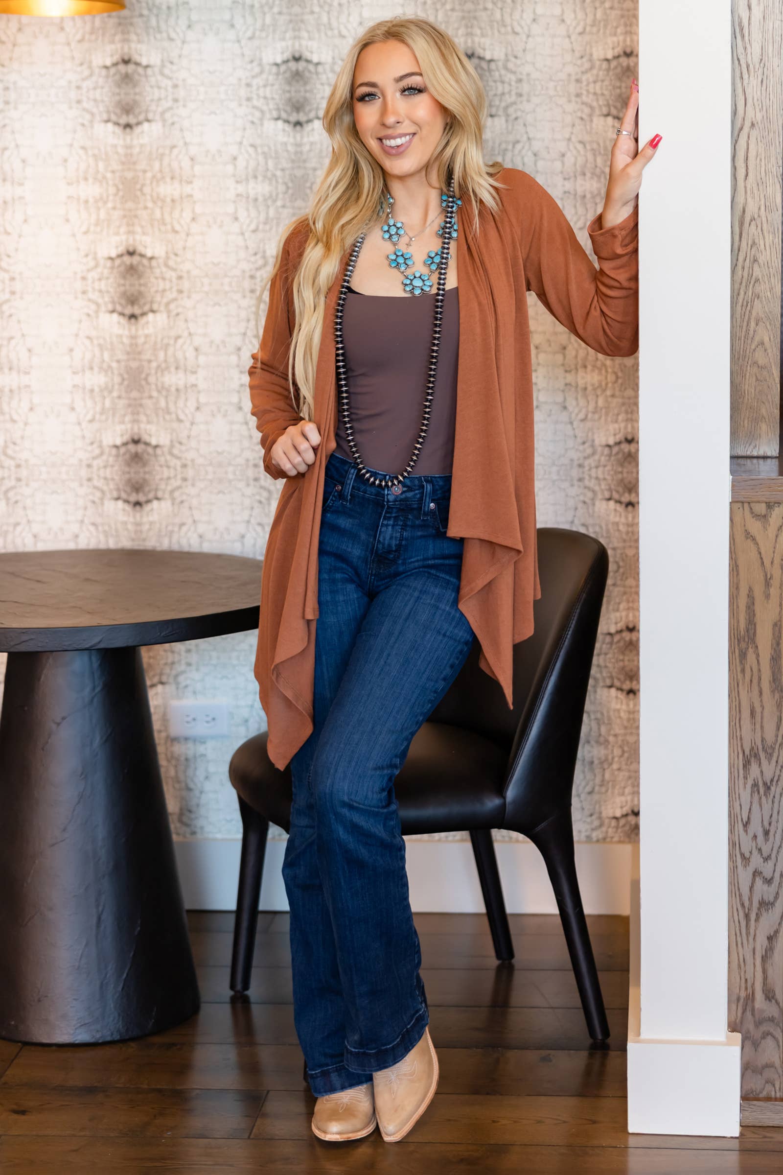 Dear Scarlett - Wholesale Cardigan - Women's - Effortless Lightweight Cardigan21