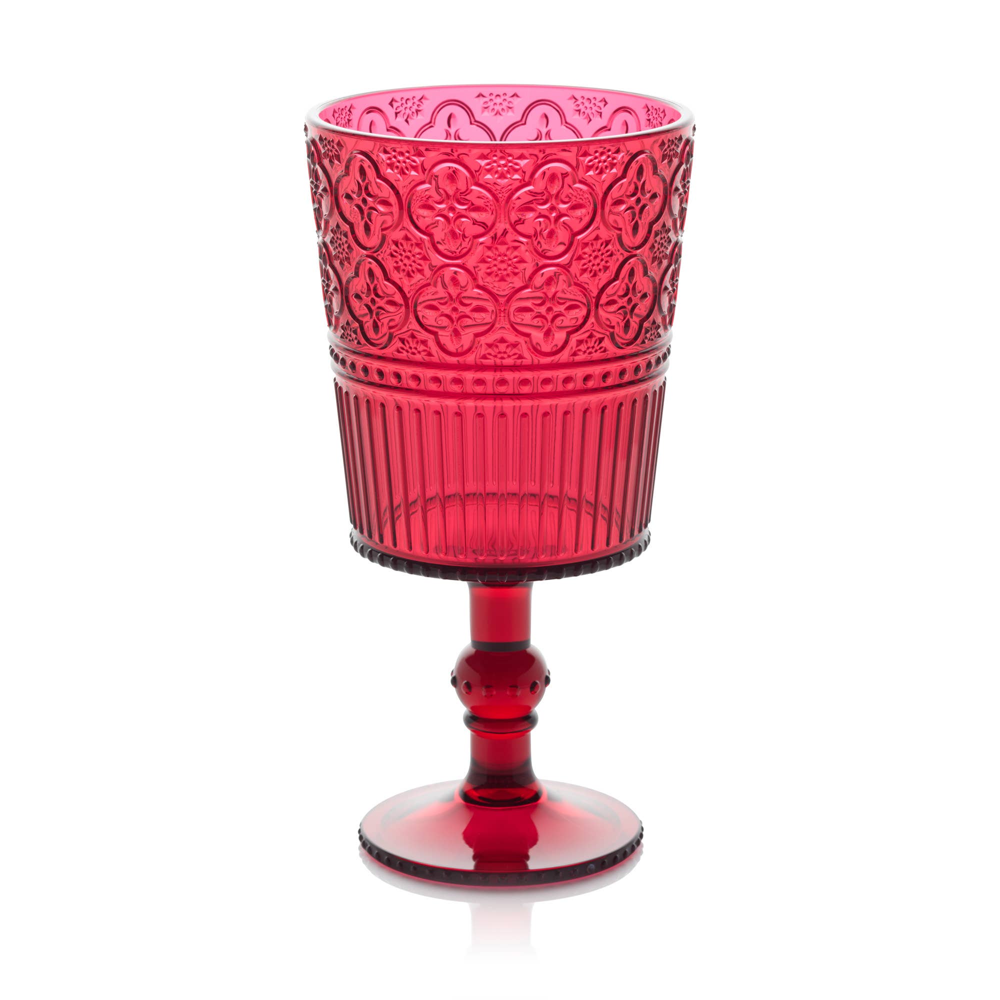 Certified International - Wholesale Drinking Glass/Cup - Victoria Ruby Acrylic All Purpose Goblet 14 oz.1