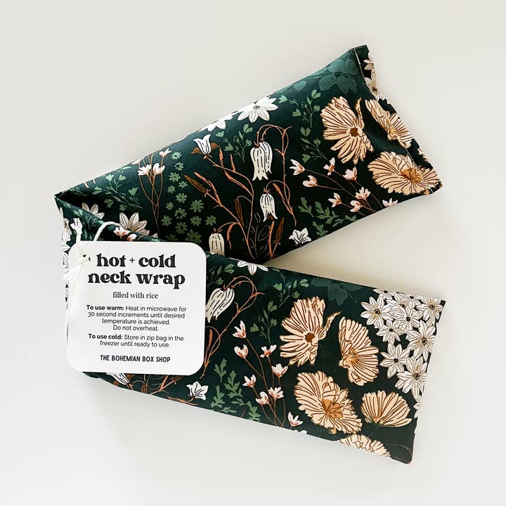 Hot & Cold Therapy Neck Wrap - Bluebells and Buttercups for wholesale by The Bohemian Box Shop