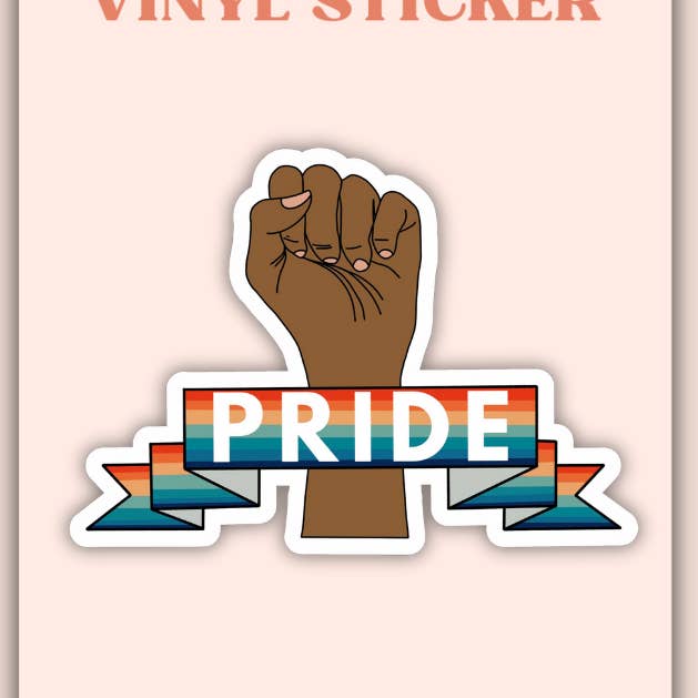 Pride Sticker for wholesale by Hey Rosie Creations