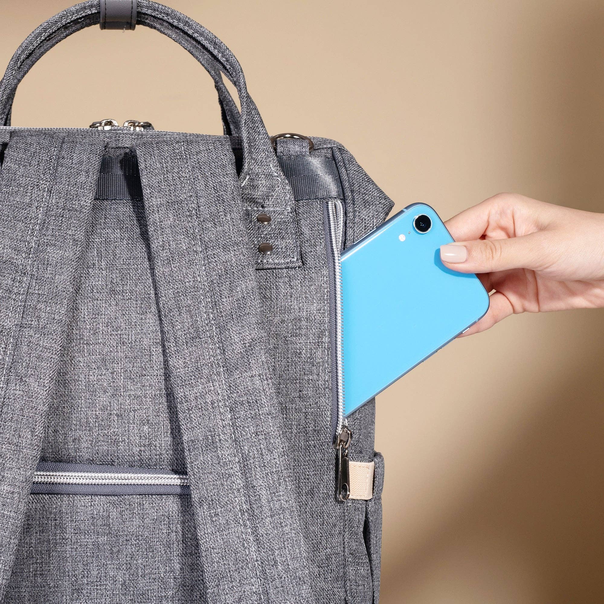 Little Martin's Drawer – Engroshandel Bletaske - Baby – Quiltet bleetaske rygsæk8