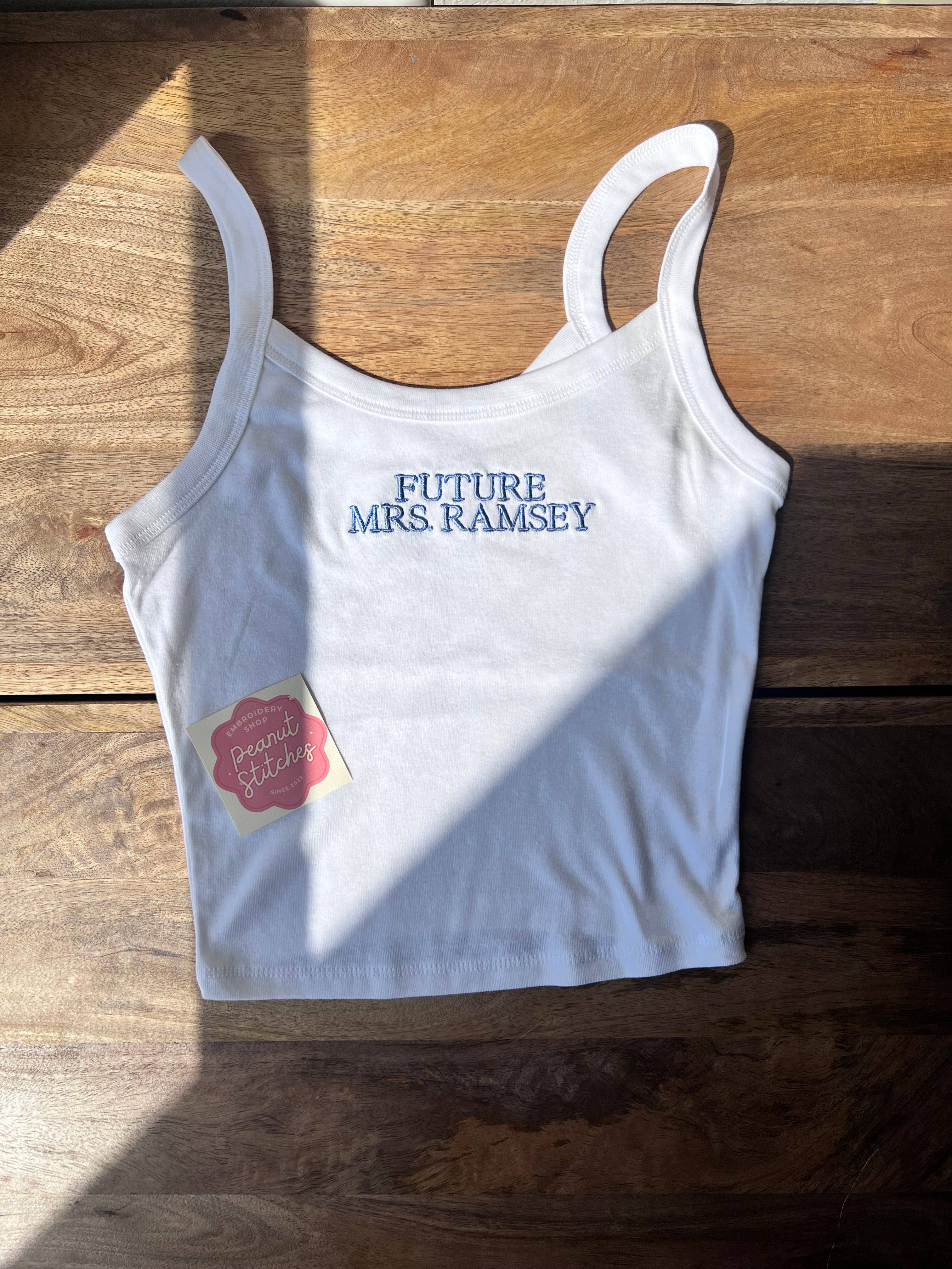Peanut Stitches Co. - Wholesale Tank Top - Women's - Custom Embroidered Tank Top2