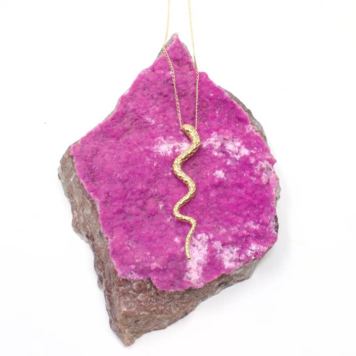 Crafts & Love - Vente Colliers à pendentif - Collier long serpent