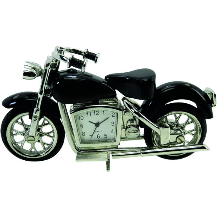 sanis enterprises, inc - Wholesale Desk Clock - Motorcycle Clock