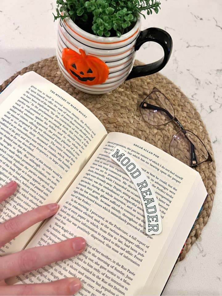 Mood Reader Sticker - Bookish Sticker for wholesale by theannexlibrary