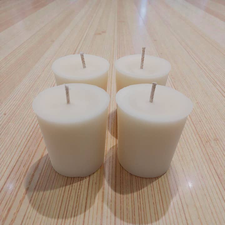 Cleansing Anointed Spiritual Votive Candle | 4 Pack for wholesale by Herban Herbalist, llc
