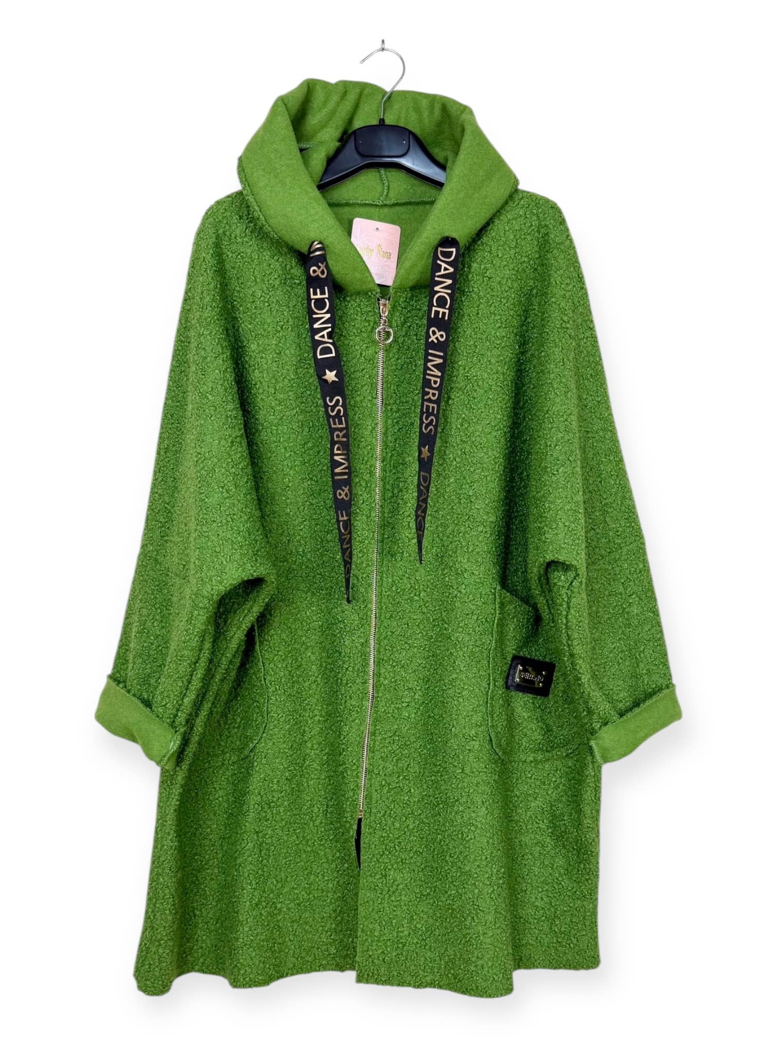 Lucky Nana – Engroshandel Frakke - Dame – AH 21278 - Frakke i Bouclé-stof6