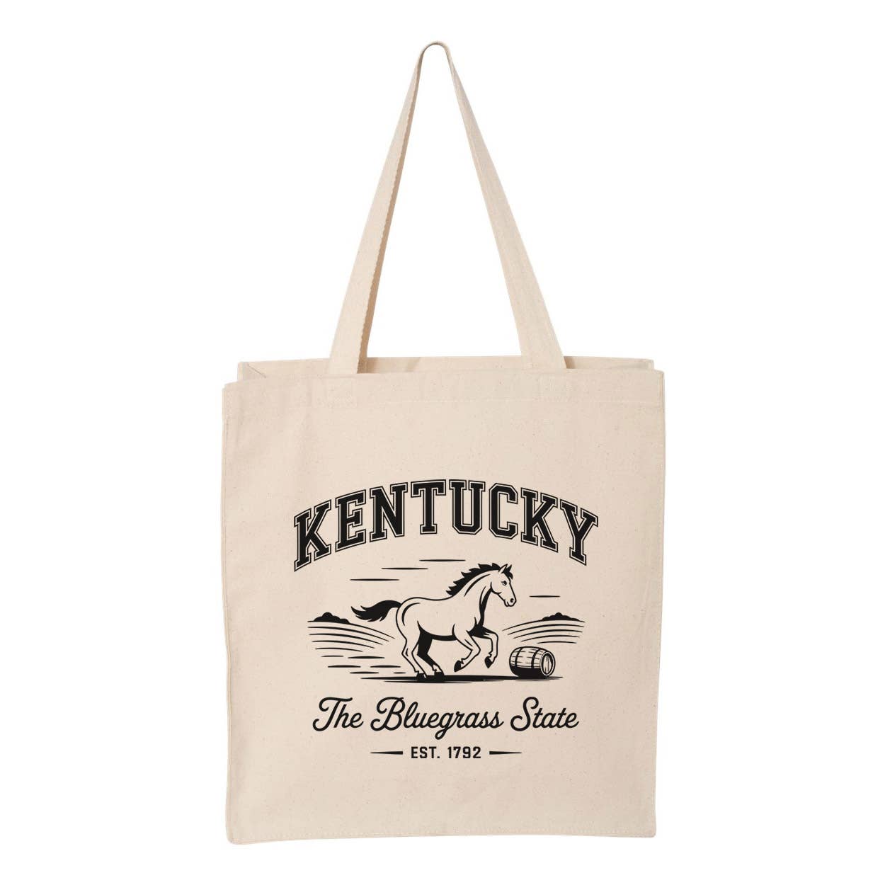 Lucky Luna Apparel - Wholesale Tote Bag - Women's - Bluegrass Kentucky Tote Bag0
