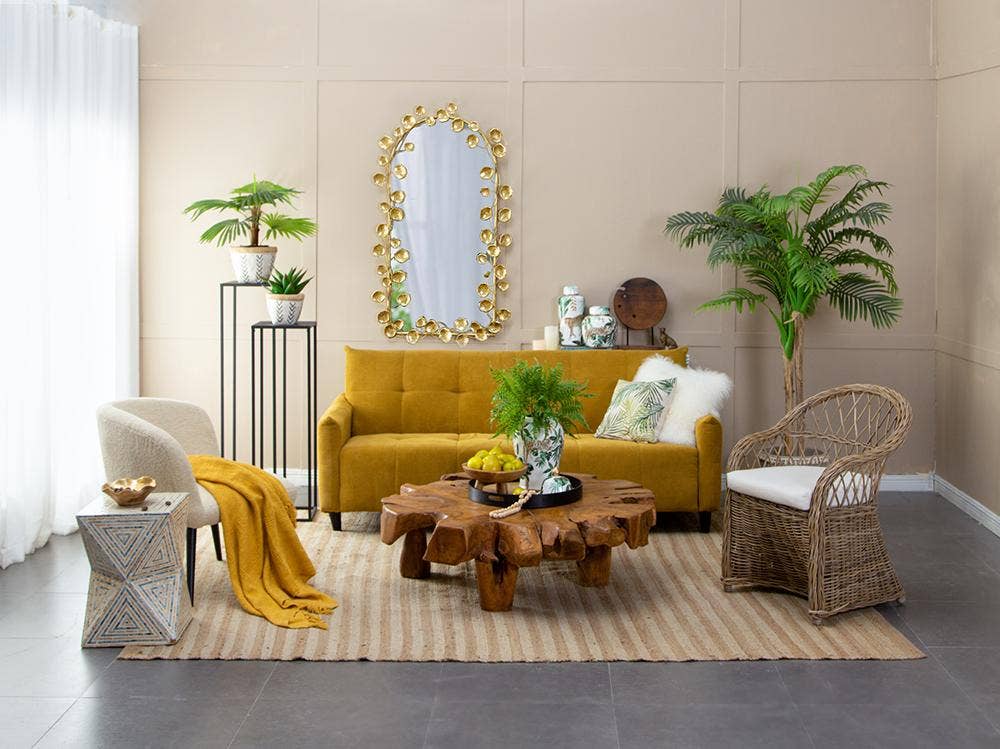 A&B Home Group Inc. - Wholesale Decorative Jar - D9.5x18" White and Green Leaf Pattern Ginger Jar9